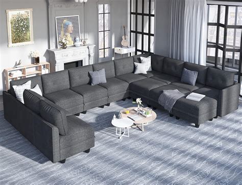 Amazon LLappuil Modular Sectional Sofa With Storage Oversized 14