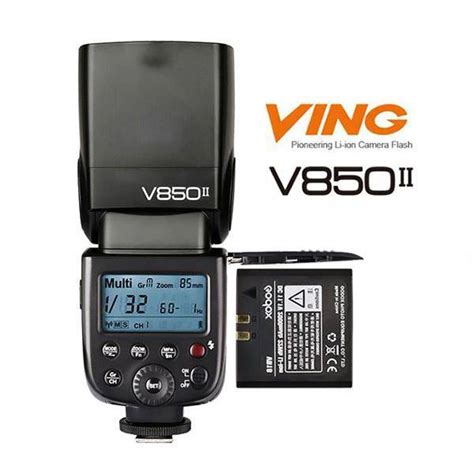 Godox V850II Li-Ion 2.4Ghz Wireless Flash Speedlite with X1T | Camera2u ...