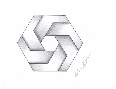 draw   hexagon