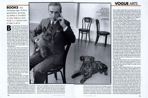 Books Gay Talese Vogue FEBRUARY 1992