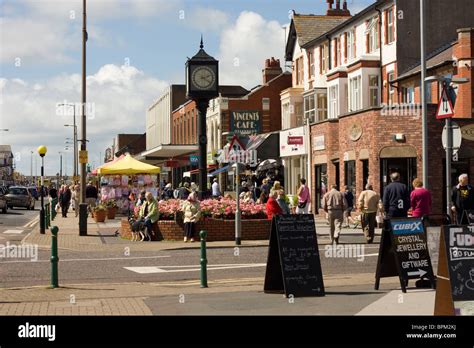 Victoria Road West The Main Shopping Street Of Thornton Cleveleys