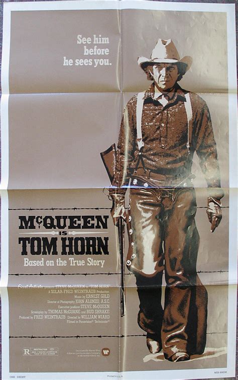 Bonhams Cars : A 'Tom Horn' movie poster, 1980,