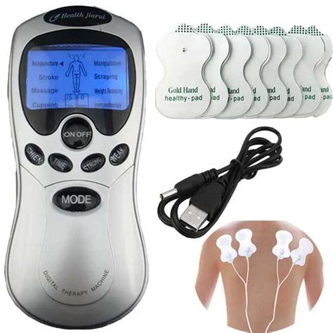 Tens Acupuncture Blue screen electronic Digital Therapy Machine ...