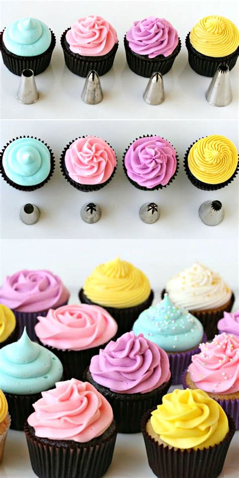 {cupcake Basics} How To Frost Cupcakes Cupcake Frosting Cake