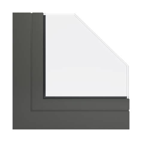 RAL 7022 Umbra grey | Colors Aluminum RAL | Windows | Feneste