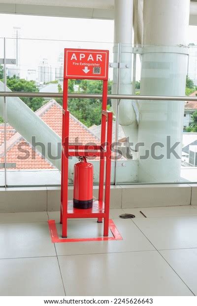 Light Fire Extinguisher Located Station View Stock Photo 2245626643 ...