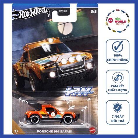 Xe mô hình Hot Wheels HW Speed Graphics Series Porsche Safari HRT Shopee Việt Nam