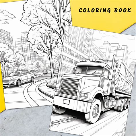 auto coloring pages 1
