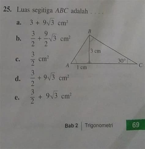 Detail Contoh Soal Luas Segitiga Dalam Trigonometri Koleksi Nomer 17