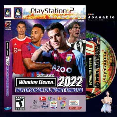 Jual Kaset Game PS2 Bola WE Winning Eleven Full Update Transfer Season