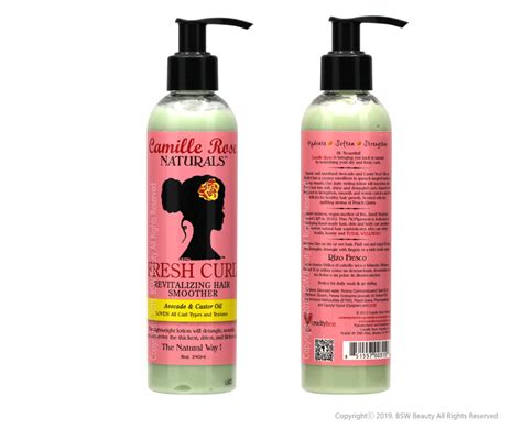 CAMILLE ROSE NATURALS FRESH CURL REVITAL HAIR SMOOTHER AVOCADO & CASTO ...