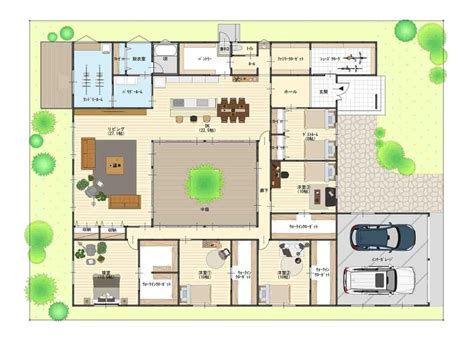 豪邸に相応しい間取りとは？100坪・平屋・3階建てなど広さ別の間取り例を紹介 - Lnote(エルノート) Presented by 東急リバブル