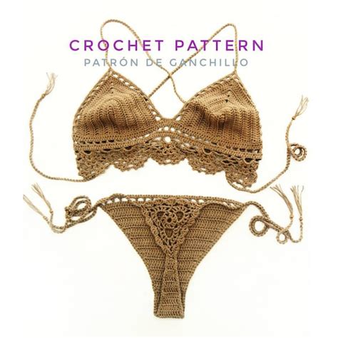 Lace Crochet Bikini Etsy
