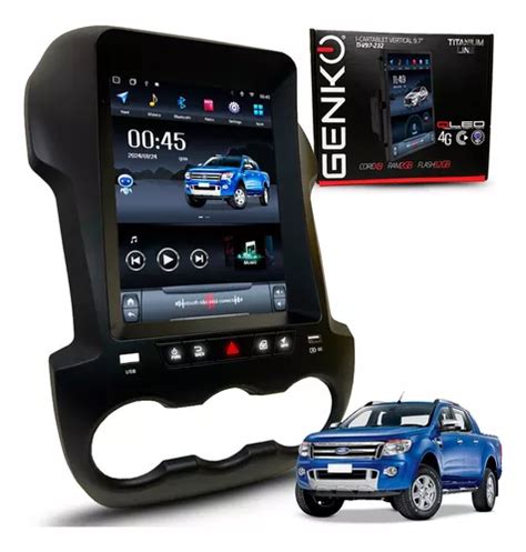 Multim Dia Tesla Ford Ranger Gps Android Carplay