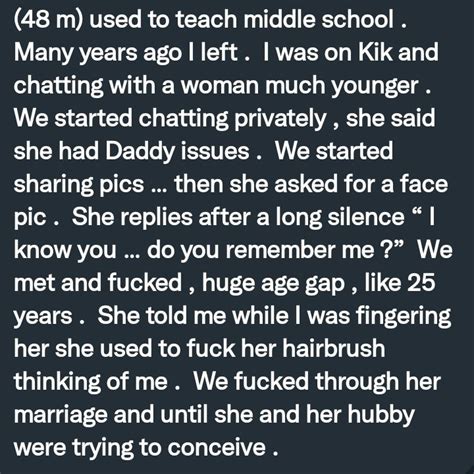 PervConfession On Twitter Teacher Fucked His Old Student