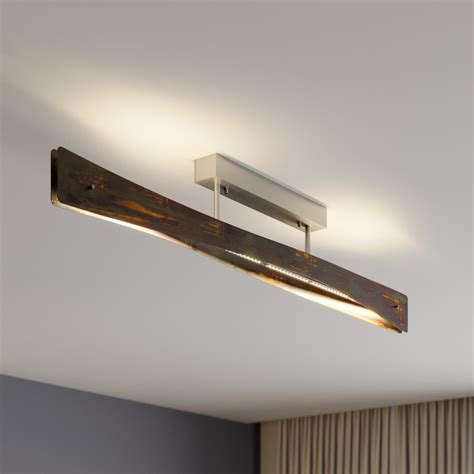 Quitani Plafonnier Led Lian Oxyd Or Luminaire Fr