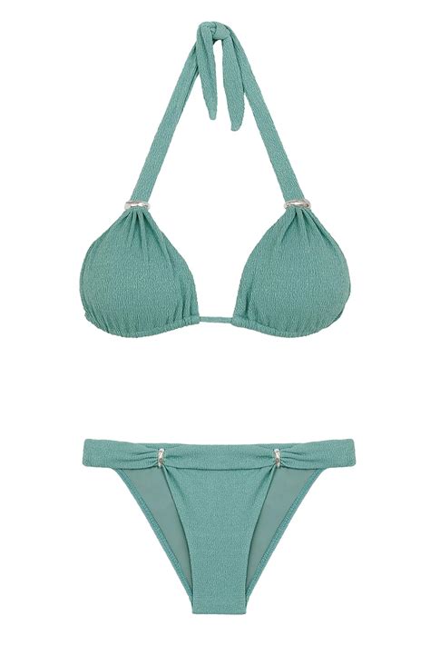 Bia Sliding Halter Bikini Top Everything But Water