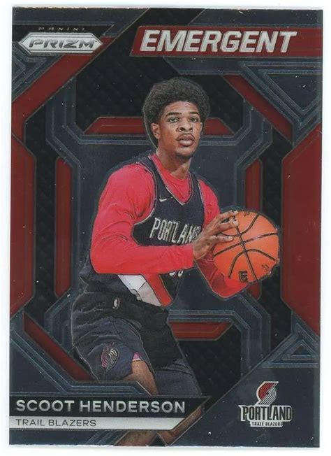 Nba Panini Prizm Draft Picks Single Card Emergent Scoot