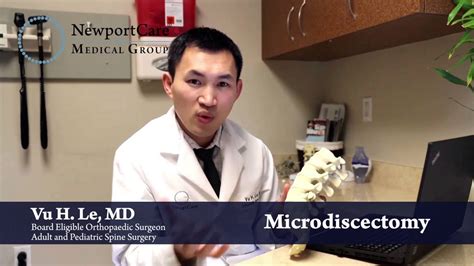 Treatments For Microdiscectomy Youtube