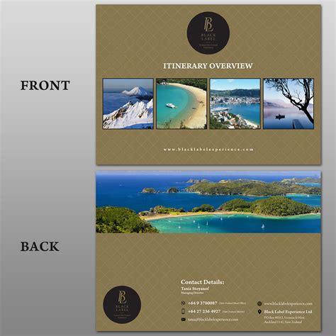 Travel Brochure Design