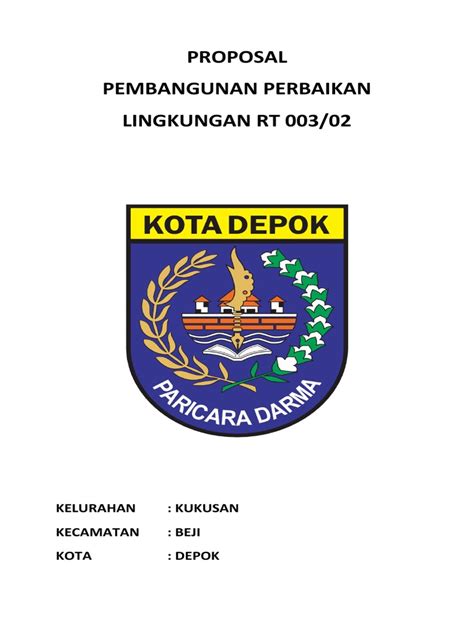 Proposal Perbaikan Jalan Pds Pdf Sains And Matematika Teknologi