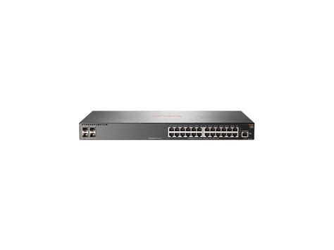 HPE Aruba 2930F 24G 4SFP - JL259A switch - 24 ports - managed - rack ...