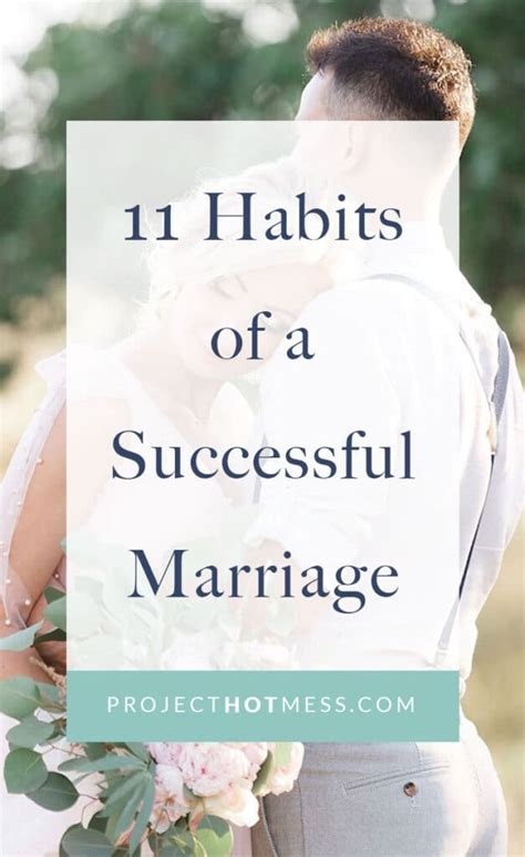 Habits Of A Successful Marriage Project Hot Mess