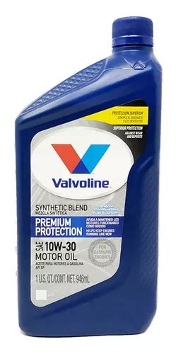 Aceite Motor Valvoline W Premium Protection Semi Sint Tico Ml