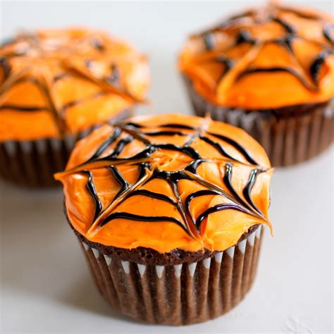 Spiderweb Cupcakes The Girl Who Ate Everything