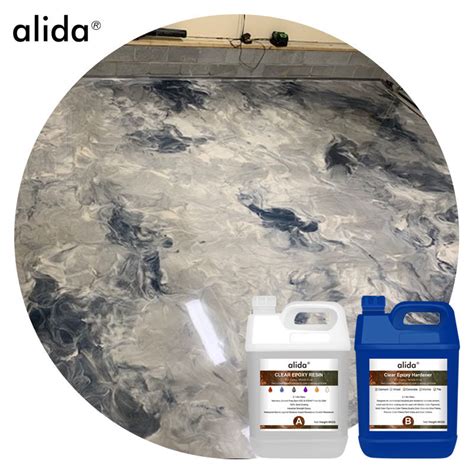 Part Epoxy Resin Clear Epoxy Floor Coating For Metallc Floor Epoxy