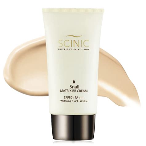 Scinic Snail Matrix BB Cream SPF 50+PA+++ - 1.35 fl oz (40 ml ...