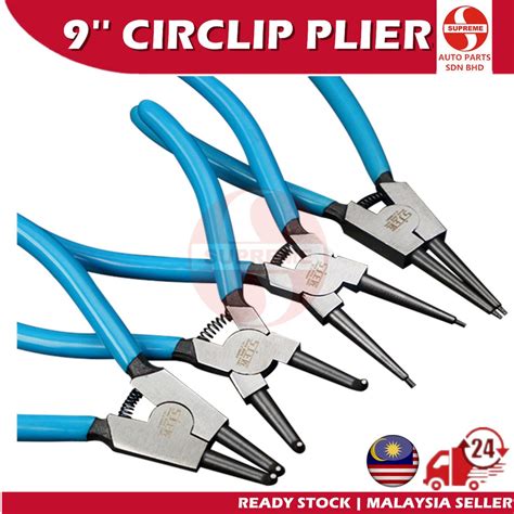 S2U 9 Circlip Plier Internal External Straight Heavy Duty Backhoe