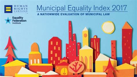 Bay State Cities Earn Highest Scores On Hrc Municipality Equality Index