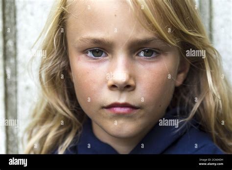 Porträt der jährige blonde mädchen Fotos und Bildmaterial in hoher