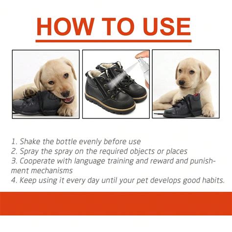 120ml Pet Anti-Chew Spray, For Cats And Dogs To Prevent Biting And