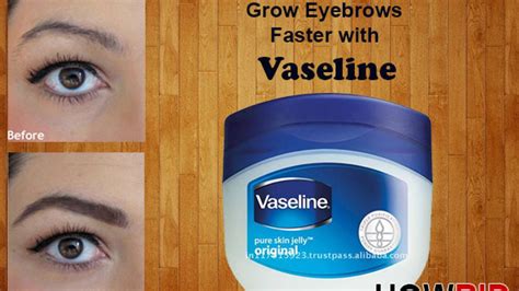 Как пользоваться вазелином для бровей - 90 фото