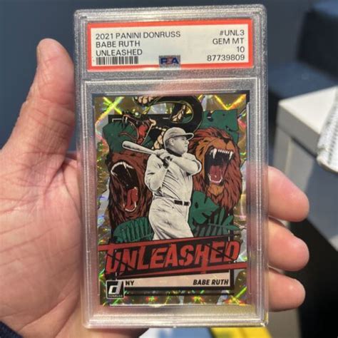 2021 Donruss Babe Ruth Unleashed And Stat Line EBay