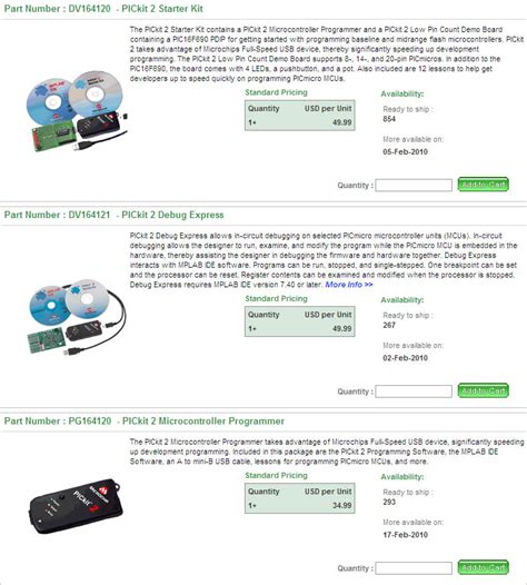 PICkit2 Starter Kit OR PICkit 2 Debug Express | Electronics Forum ...
