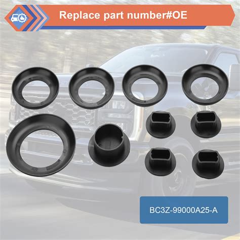 Snapklik.com : Fifth Wheel Hitch Puck Cover Plug Trim Ring Kit