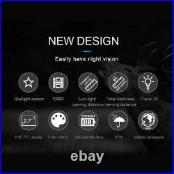 D Night Vision Goggles Ir P Infrared Nv Binocular Naked Eye Head