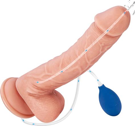 Amazon 10 Inch Realistic Squirting Dildo Ejaculating Penis For