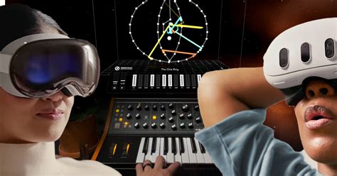 Best VR Apps for music making Apple Vision Pro & Meta Quest 3