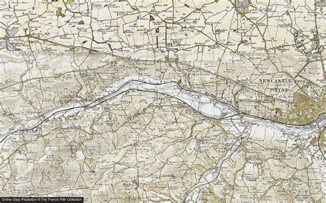 Old Maps Of Ryton Tyne And Wear Francis Frith