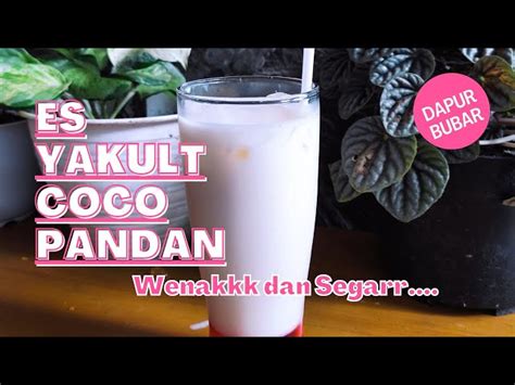 Rahasia Resep Cocopandan Yakult Yang Tak Terungkap Cookandrecipe