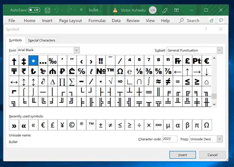 Bullet Points In Excel 4 Easy Ways To Insert Bullet Points In Excel