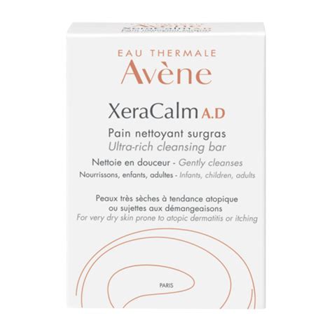 АВЕН КСЕРАКАЛМ А.Д. Свръхобогатен сапун 100гр AVENE XERACALM A.D. Ultra ...