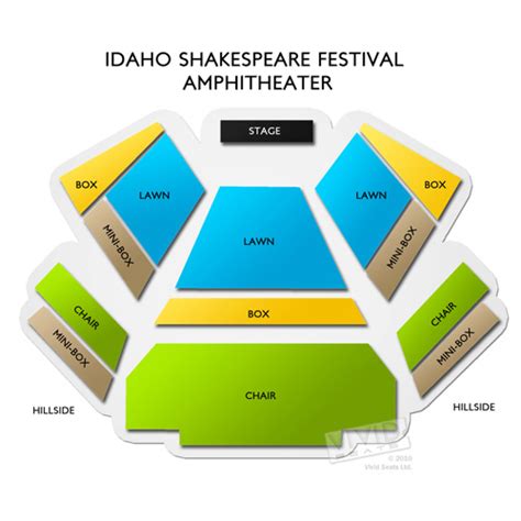 Idaho Shakespeare Festival Amphitheater Seating Chart | Vivid Seats