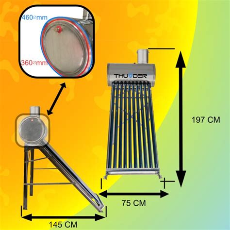 Kolektor S Oneczny Bezci Nieniowy Thunder Ze Zbiornikiem L Sellbest