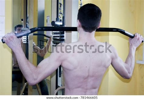 Sexy Guy Naked Torso Gym Working Stock Photo Shutterstock