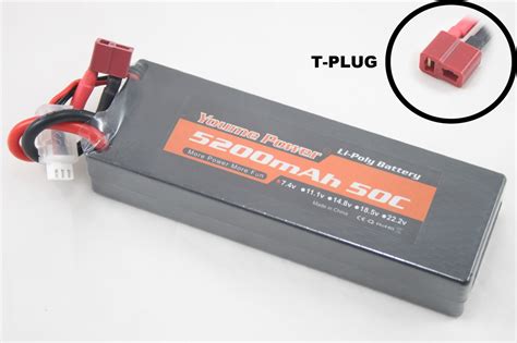 Аккумулятор Youme Power Li-pol 7.4V 5200mAh 50C